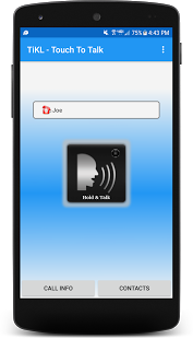 Download TiKL Touch Talk Walkie Talkie